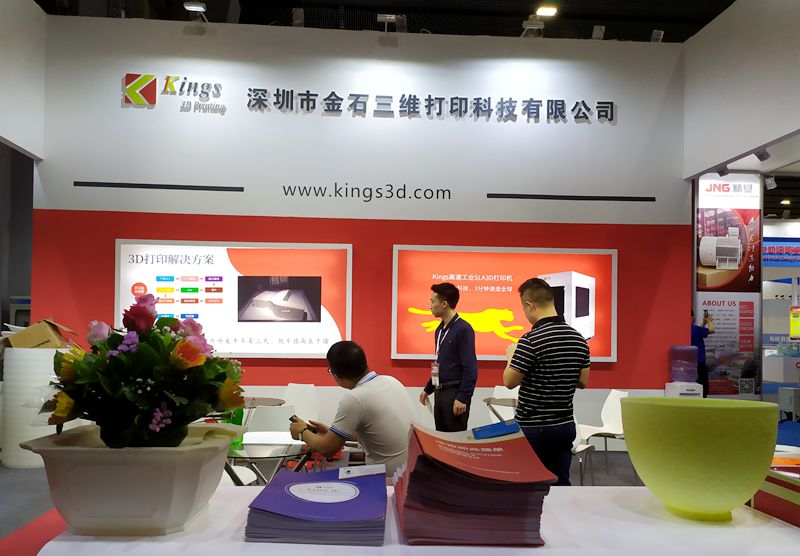 Guangzhou Ceramics Industry Exhibition, why Kings sla resin 3d printer makes viewers crazy