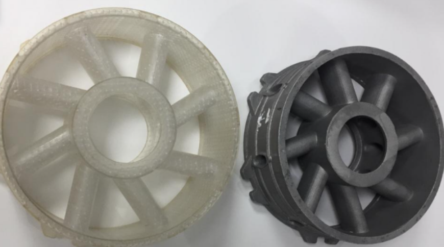 Precision casting using burnt models with Kings 3D printers