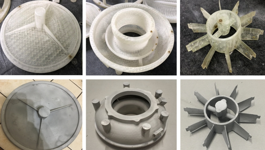 Precision casting using burnt models with Kings 3D printers